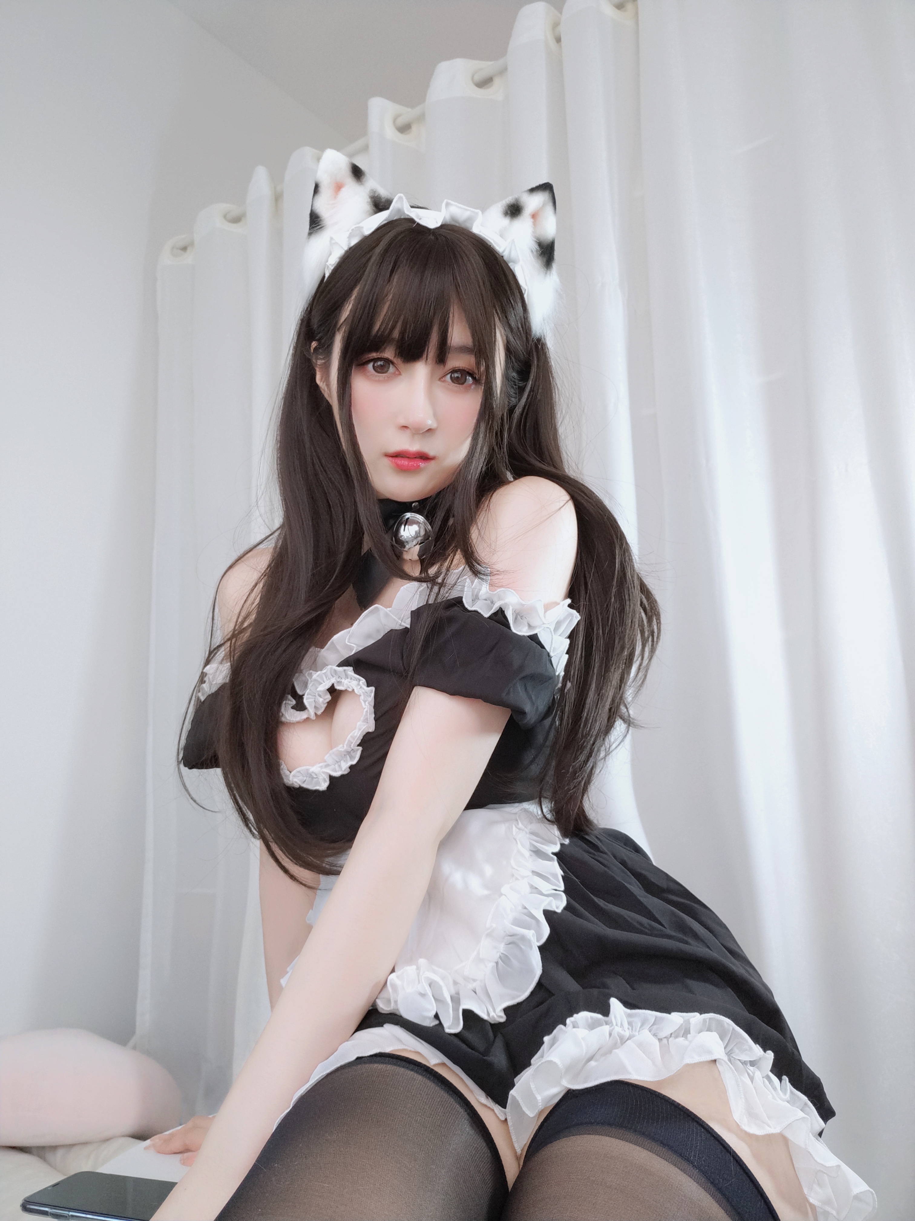 图片[12]-Coser小姐姐白银 NO.169 — 珍珠内衣 [25P68M]-六色网