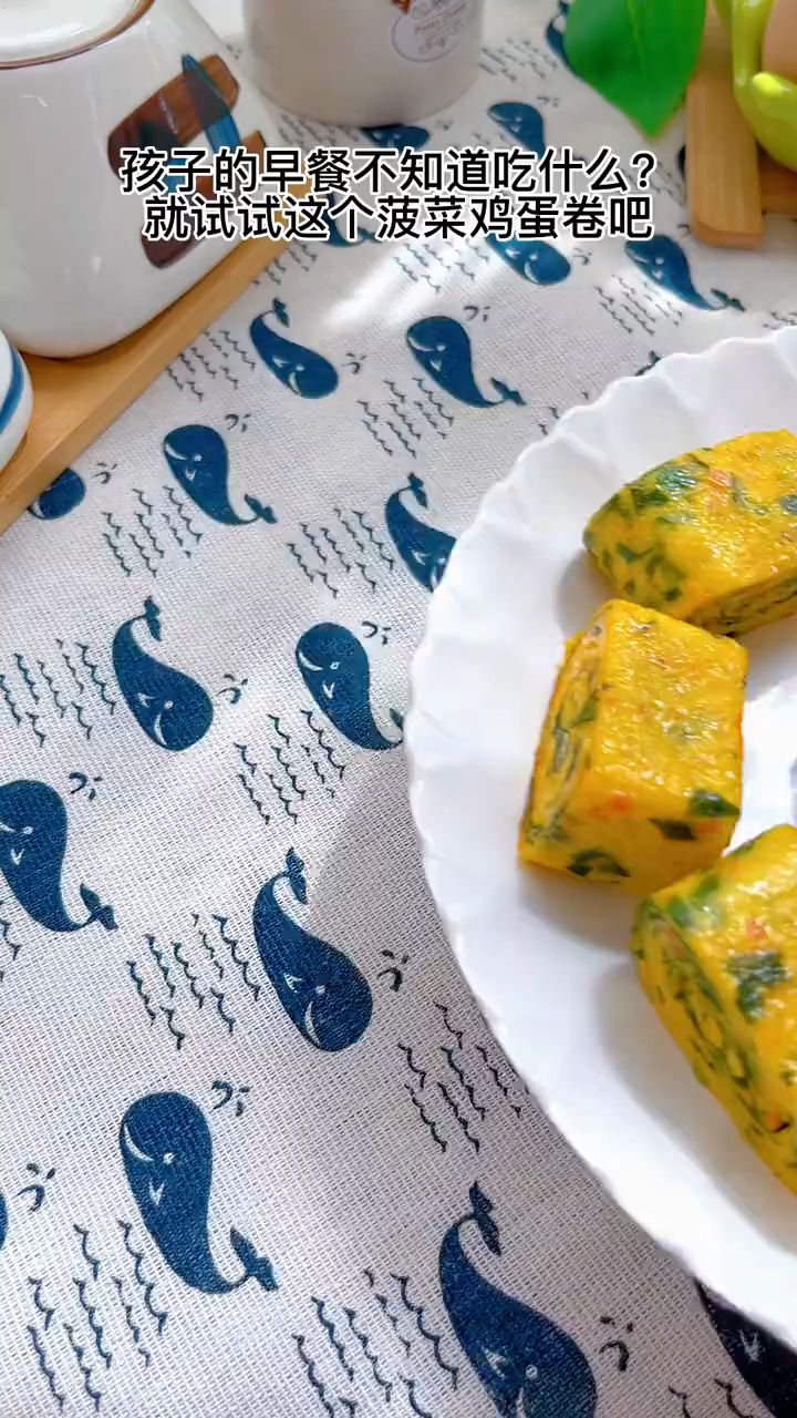 菠菜鸡蛋饼这样做