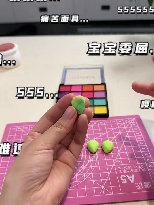 用粘土做多肉真的会上瘾呀！