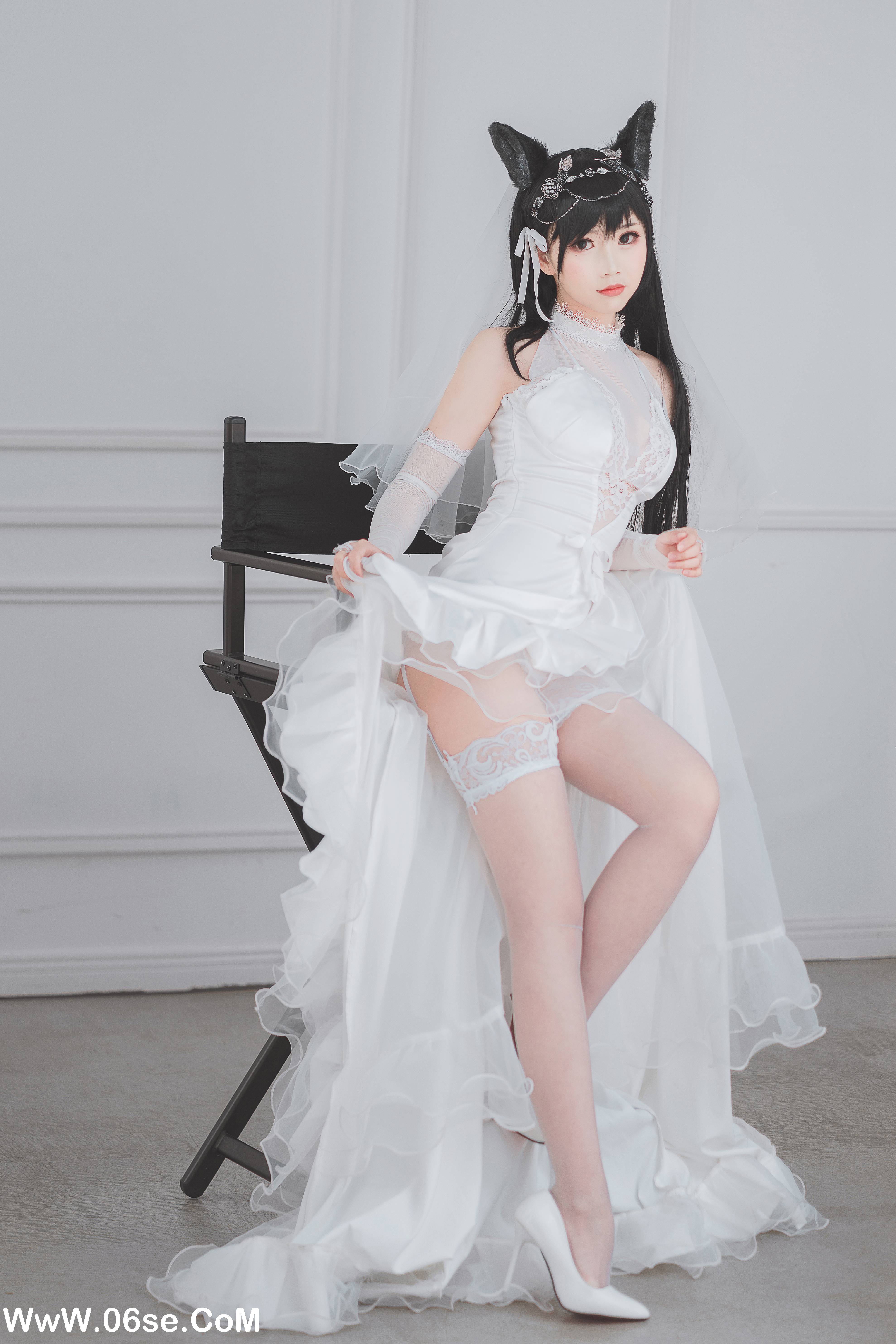 图片[29]-Coser面饼仙儿 NO.052 – 爱宕花嫁 [29P247M]-六色网