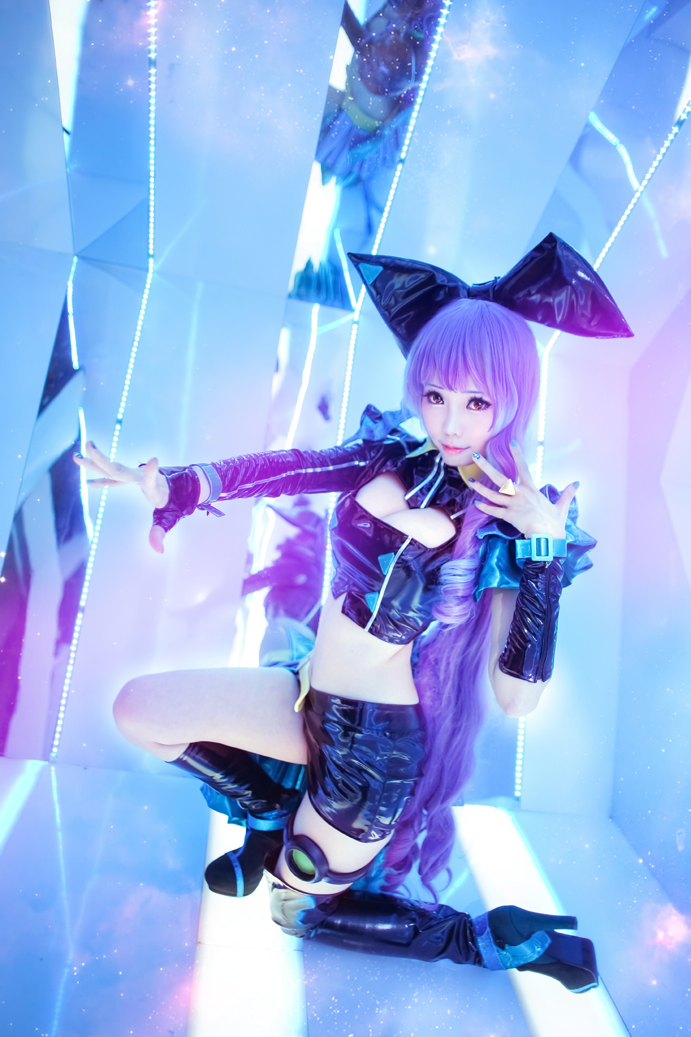 图片[9]-Ely_eee(ElyEE子) NO.052 — 电音打歌服[9P16M]-六色网