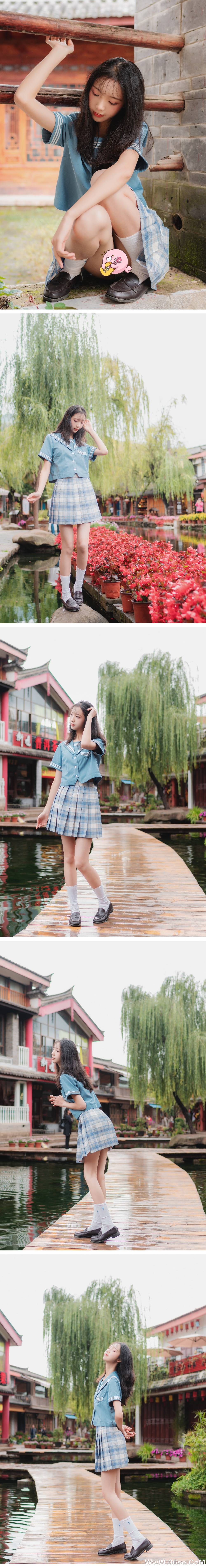 图片[38]-西瓜少女 NO.004 – 丽江写真JK户外[44P483M]-六色网