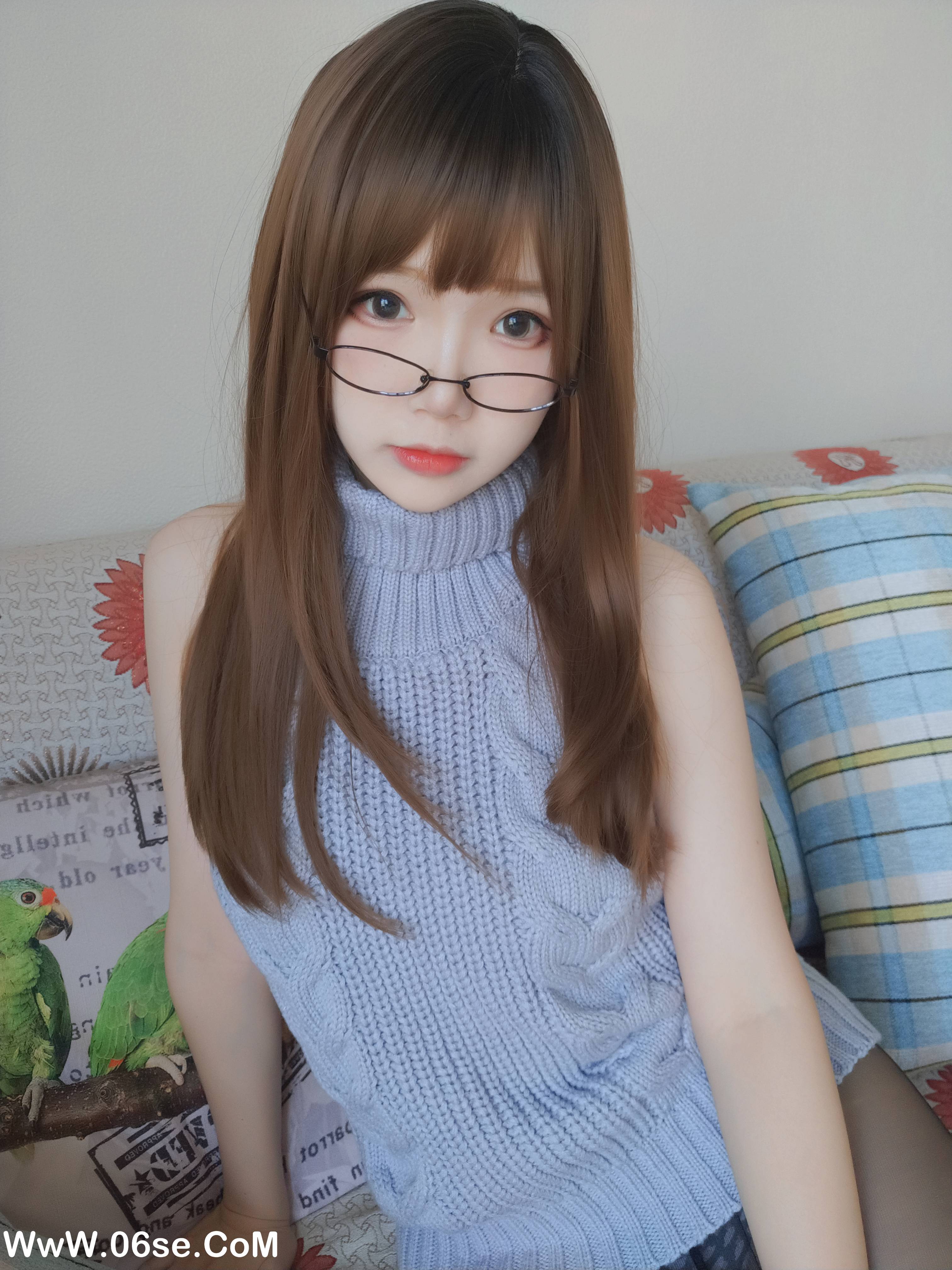 图片[9]-雪晴 – NO.027 黑丝漏背毛衣[156P+38V2.23G]-六色网