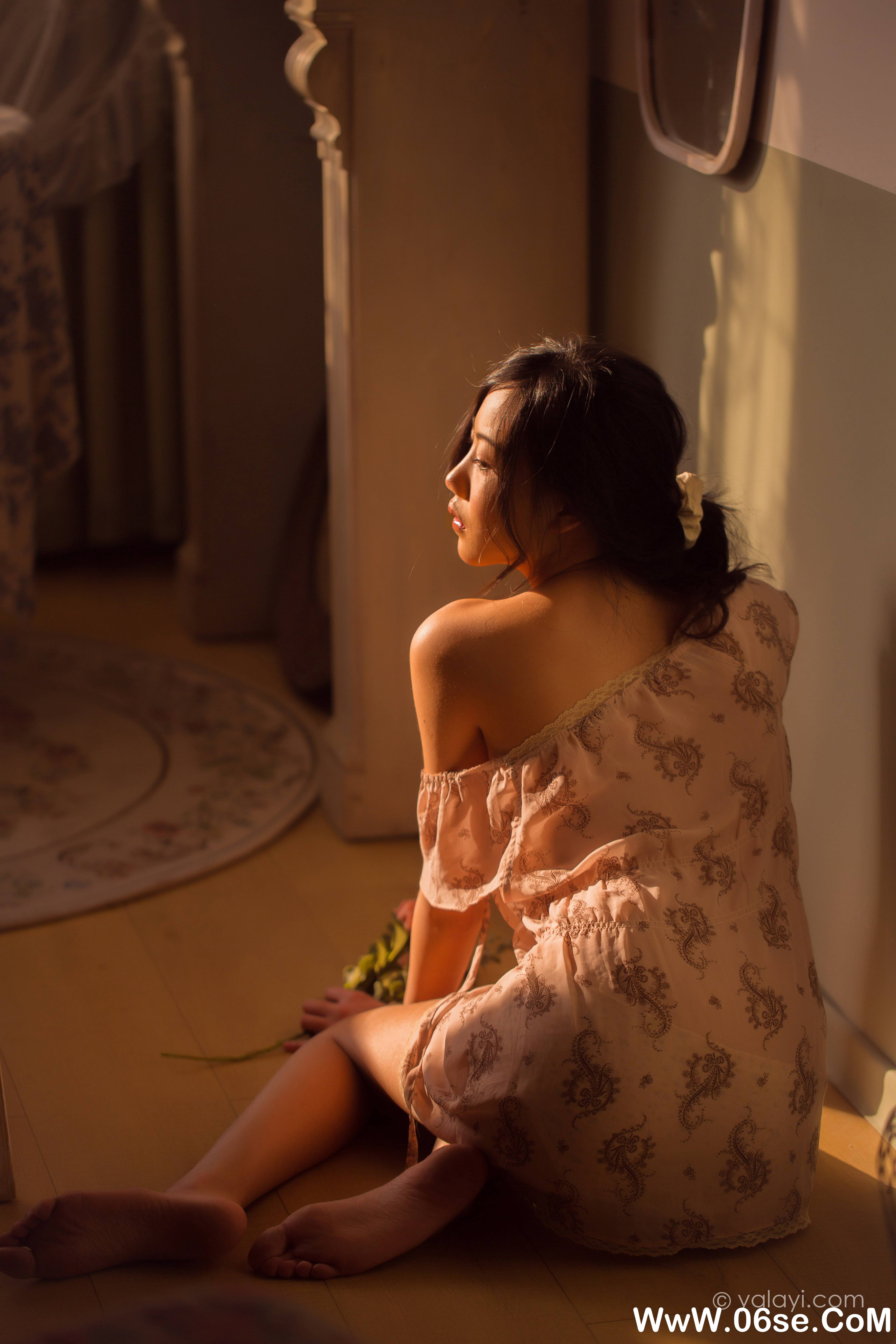 图片[38]-[YALAYI雅拉伊] 2021.02.05 NO.759  橘子《暂时的花儿》[41P+1P280M]-六色网