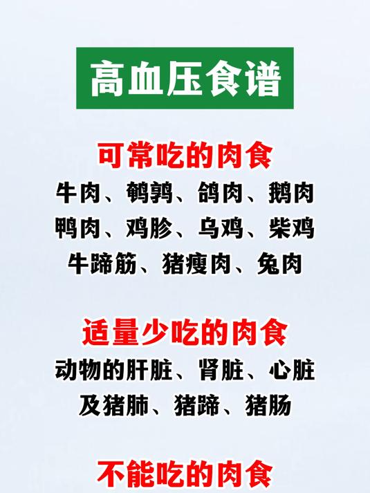 高血压食谱