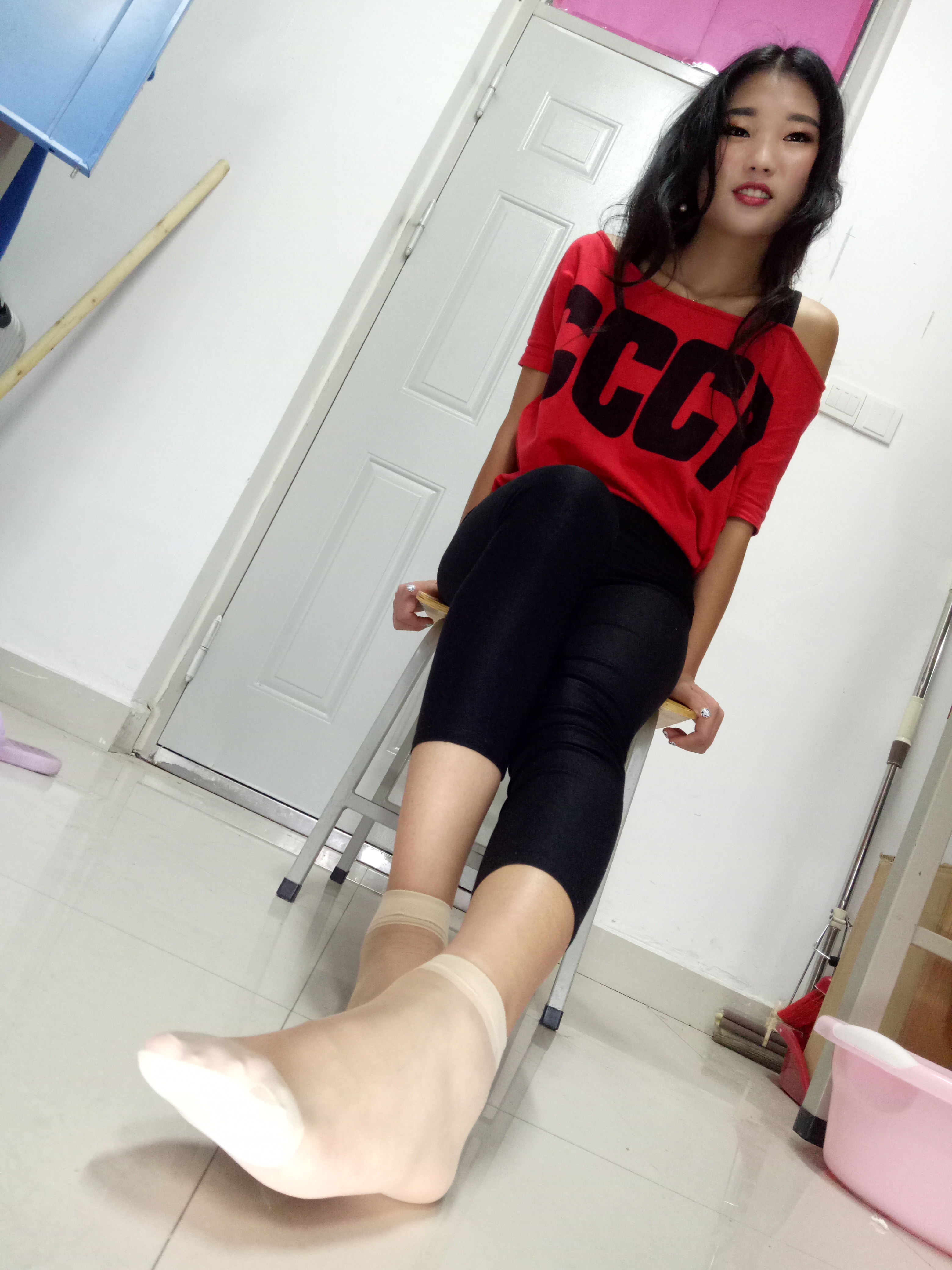 图片[21]-学妹校园寝室短丝系列037期 秦瑾&王莉莉[126P395M]-六色网