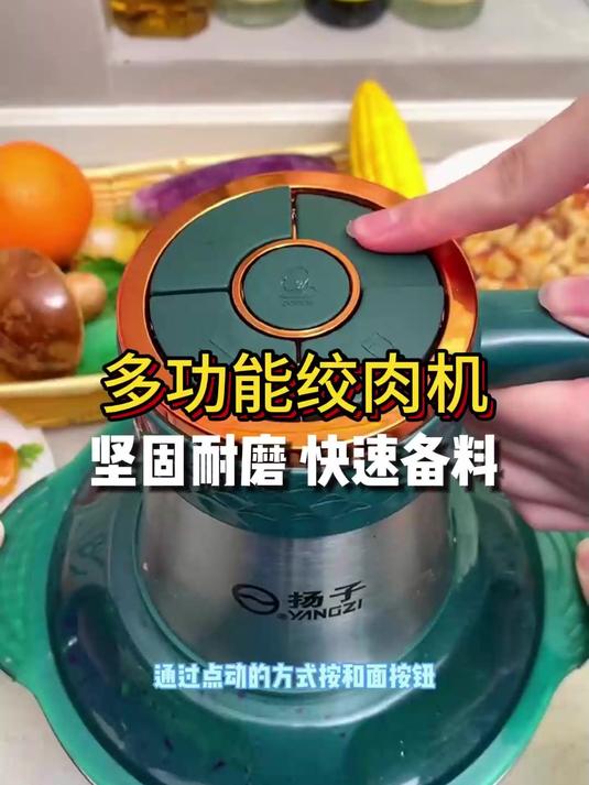 冬季特卖!多功能绞肉机!家里放一台!剁肉切沫不费劲,一物多用