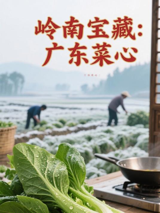广东菜心：脆嫩清甜，营养丰富