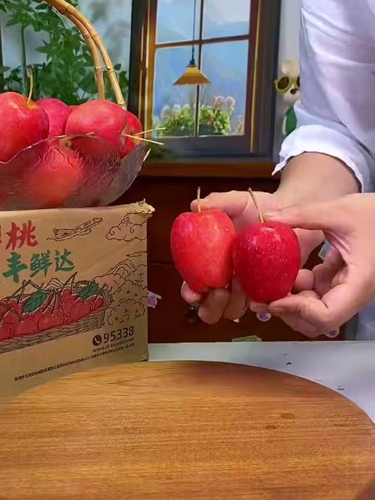 一年就这一季,来自东北特有的海棠果也叫鸡心果