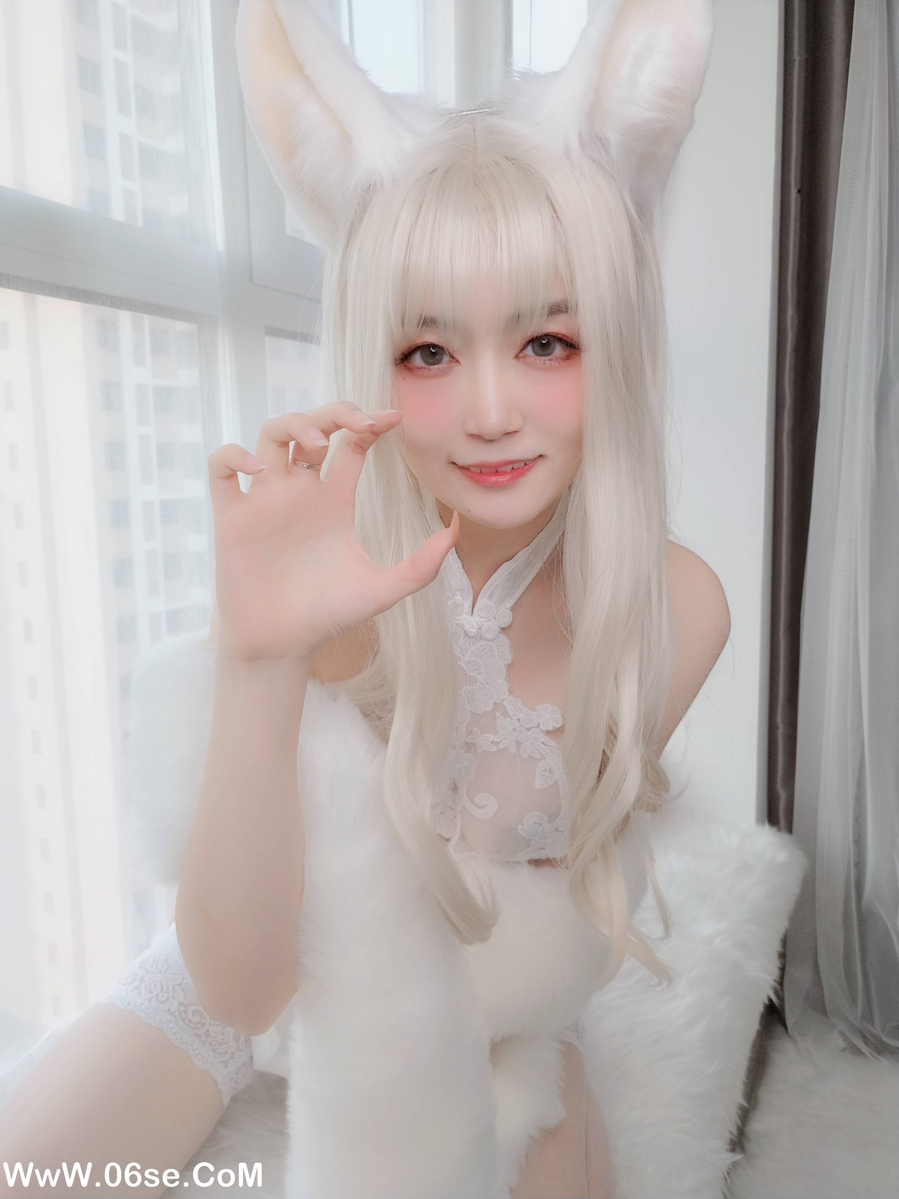 图片[78]-Coser小姐姐白银 NO.054 – 白兔[101P+6V683M]-六色网