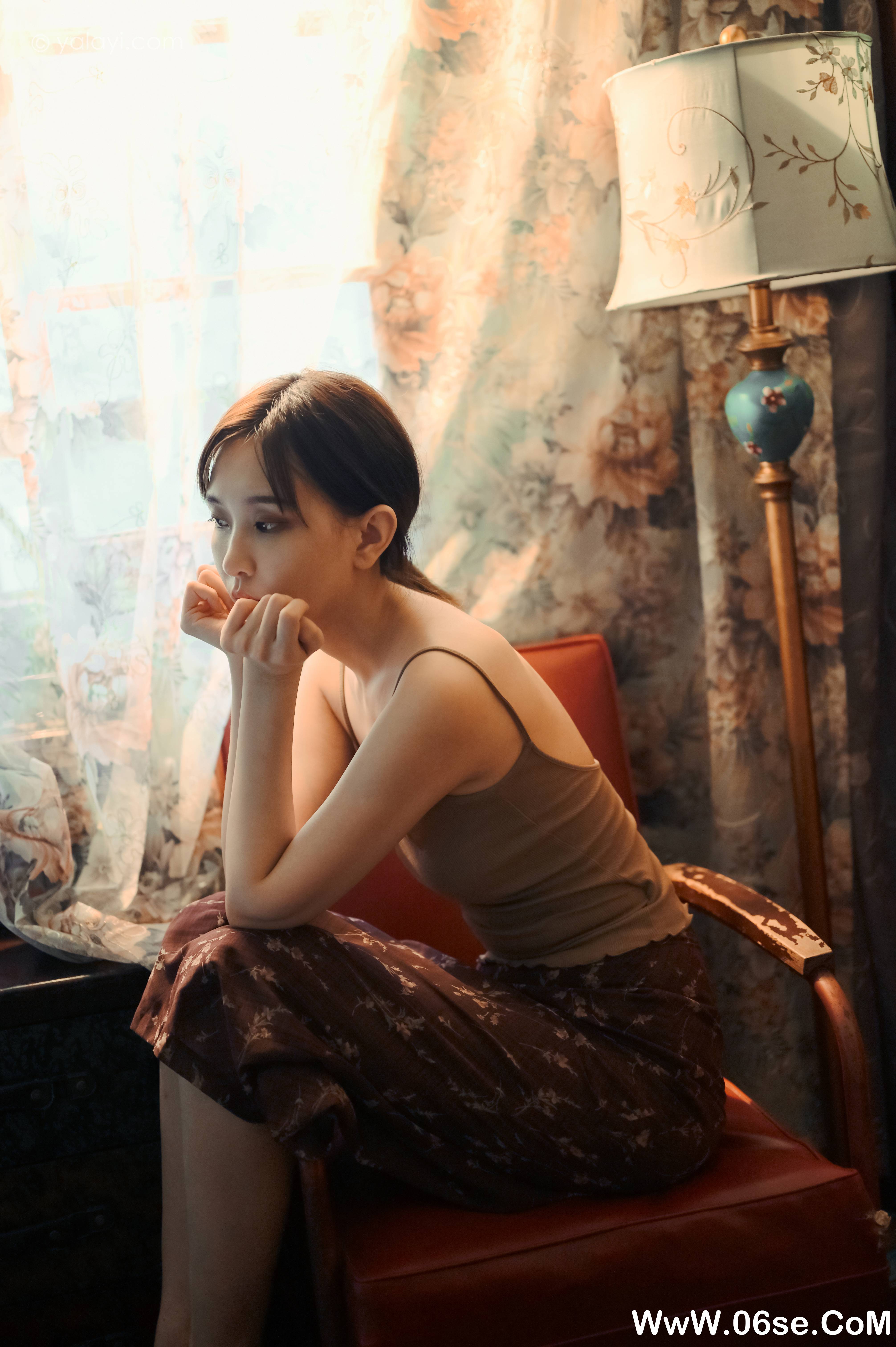 图片[26]-[YALAYI雅拉伊] 2020.08.14 NO.689 妍妍《黯然》[35P+1P513M]-六色网
