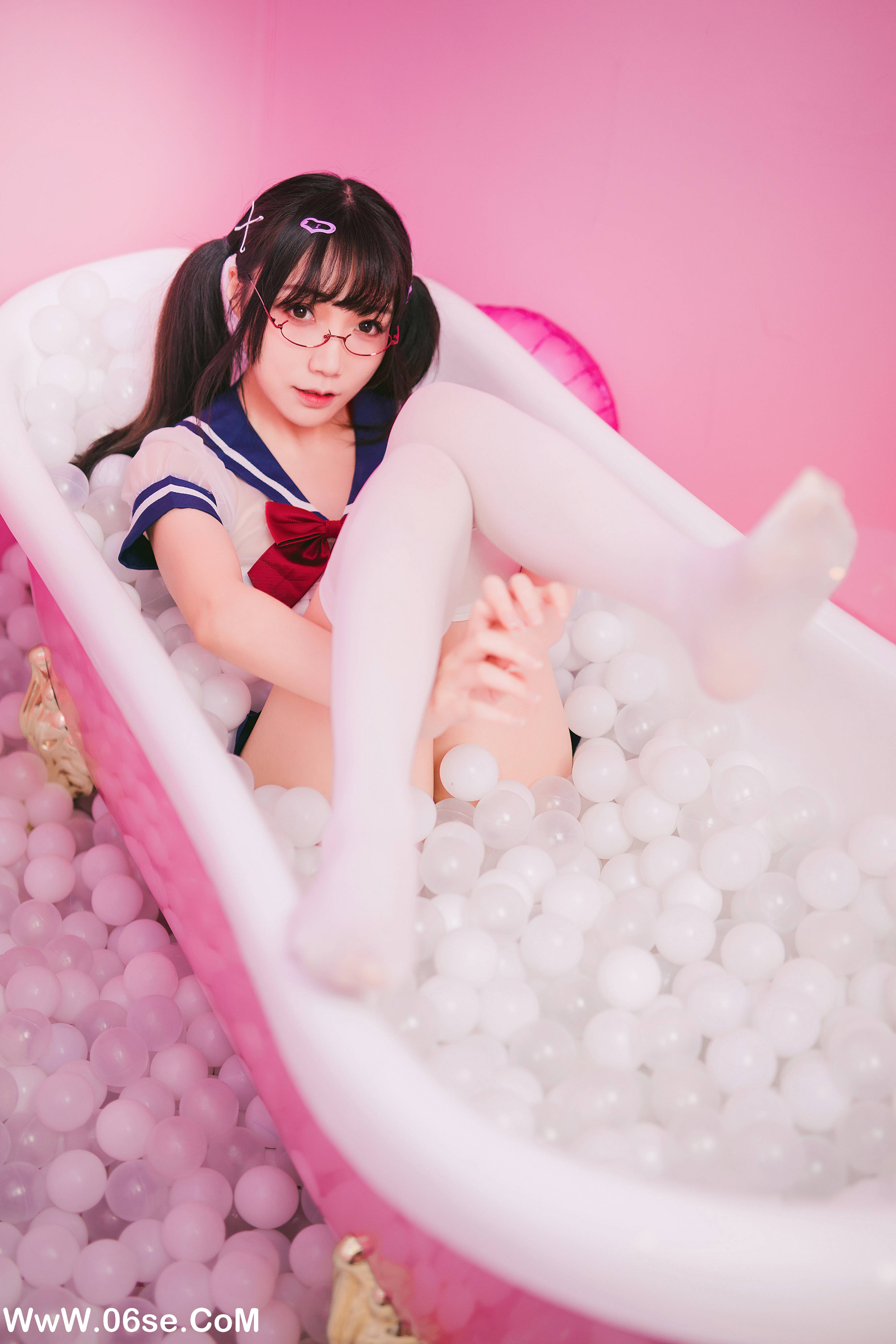 图片[11]-真央Mao NO.003 – 浴缸JK [18P193M]-六色网
