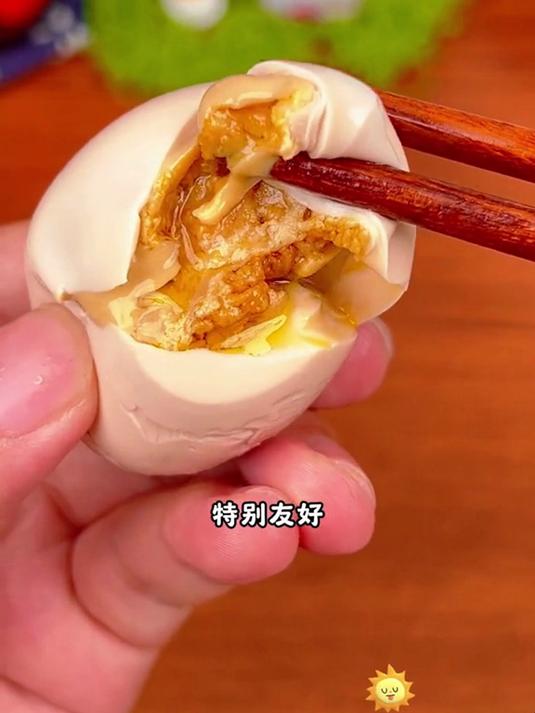 正宗天津特产麻酱鸡蛋,传统工艺,减盐配方,蛋黄松沙流油,好吃