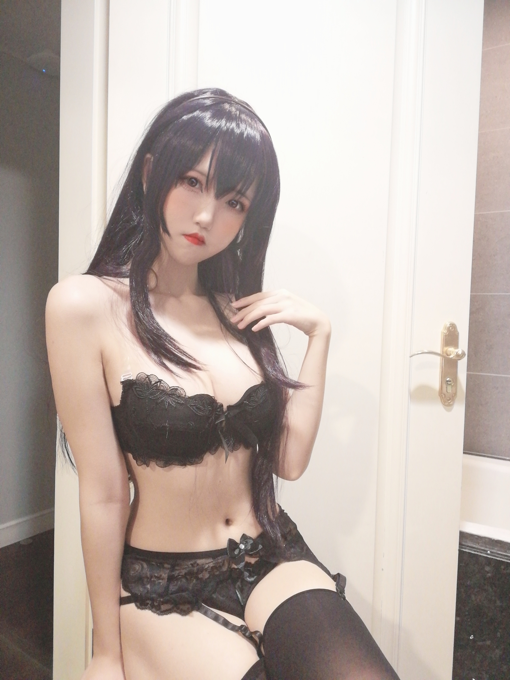 图片[7]-阿薰kaOri NO.015 — 学姐礼服+内衣 [9P17M]-六色网