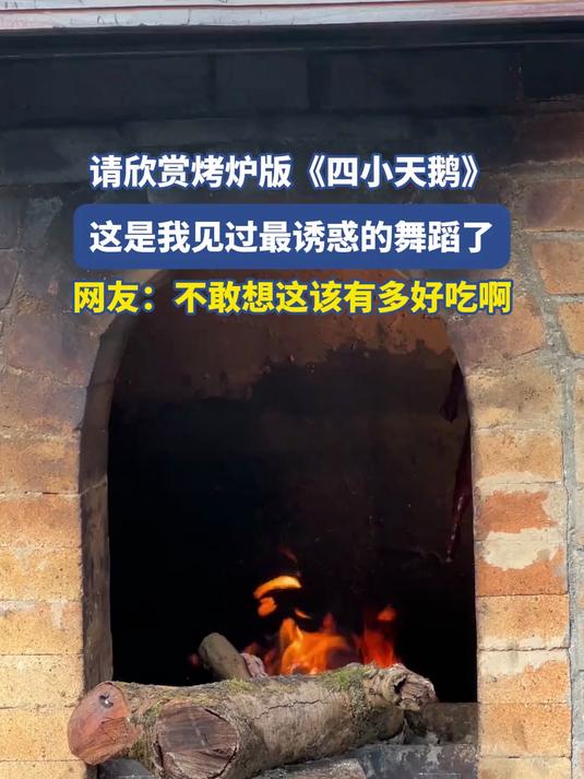 请欣赏烤炉版《四小天鹅》,这是我见过最诱惑的舞蹈了