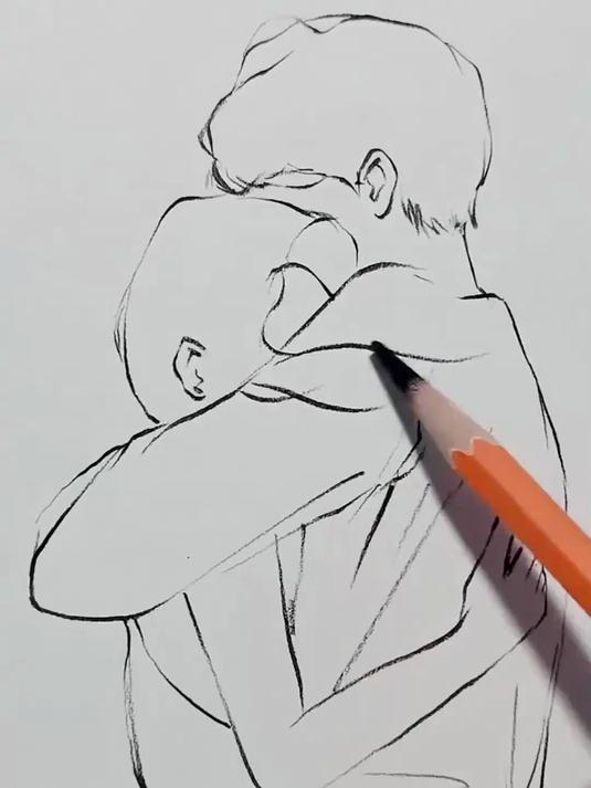 还是难过,临摹,纯色壁纸