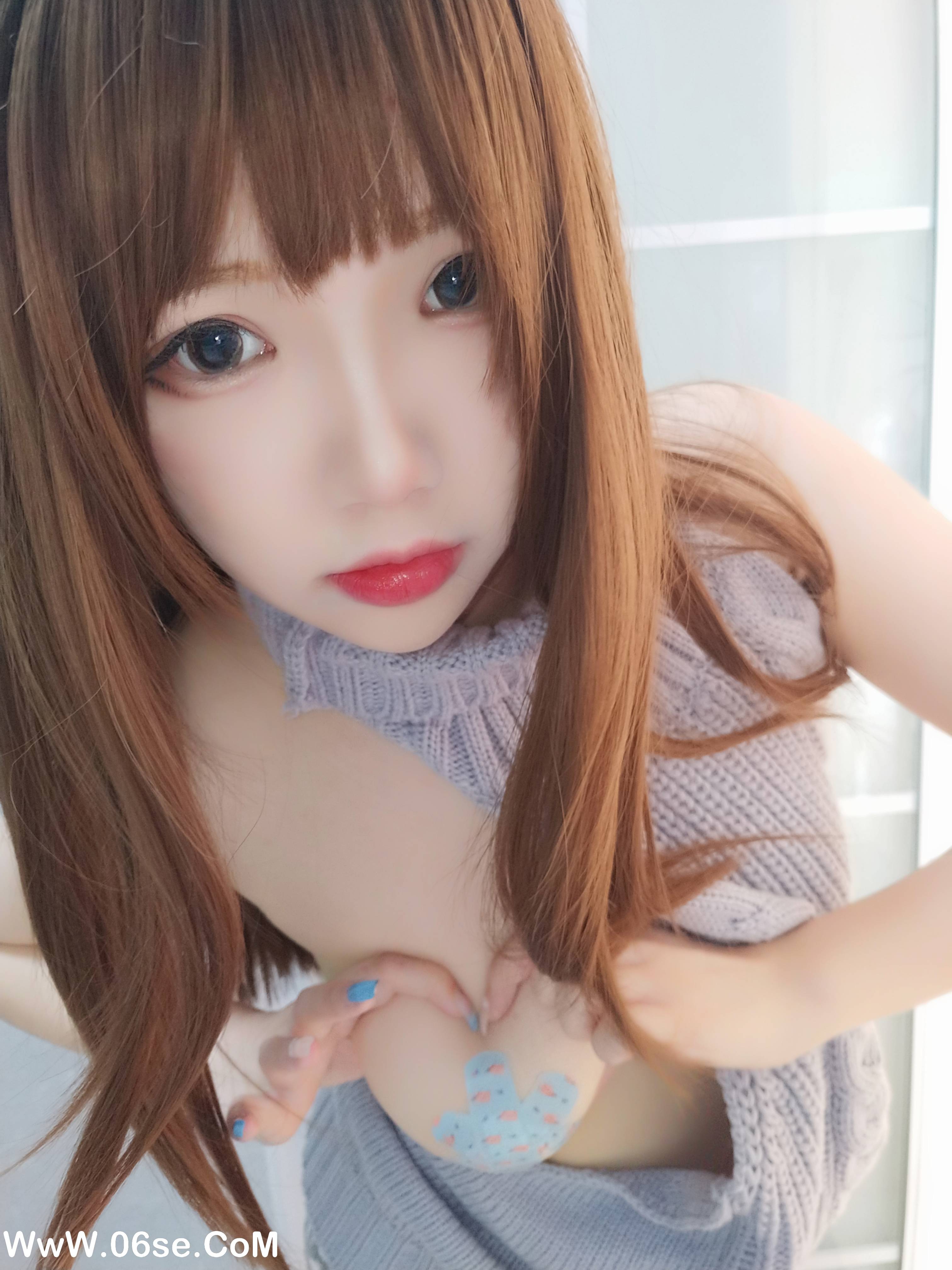 图片[39]-雪晴 – NO.027 黑丝漏背毛衣[156P+38V2.23G]-六色网