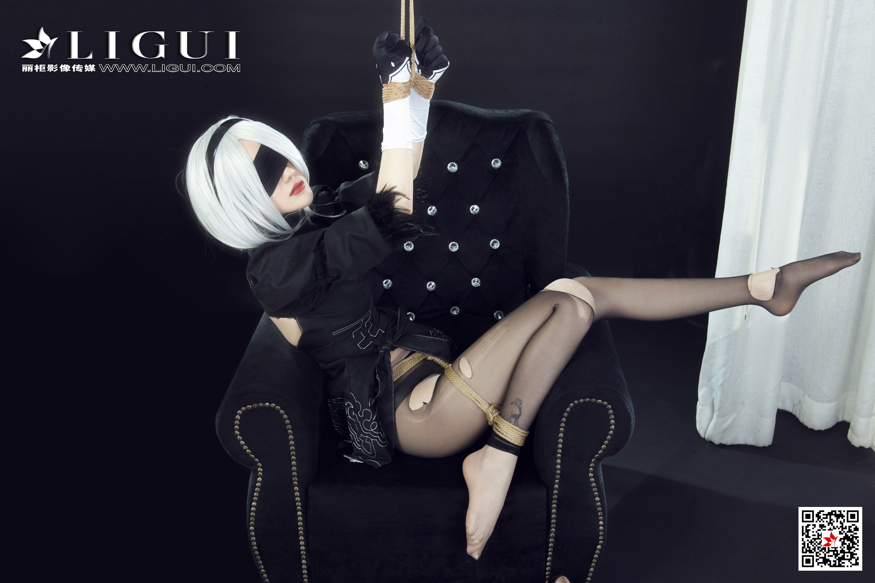 图片[35]-[Ligui丽柜] 2021.03.19 网络丽人 Model 甜甜-六色网