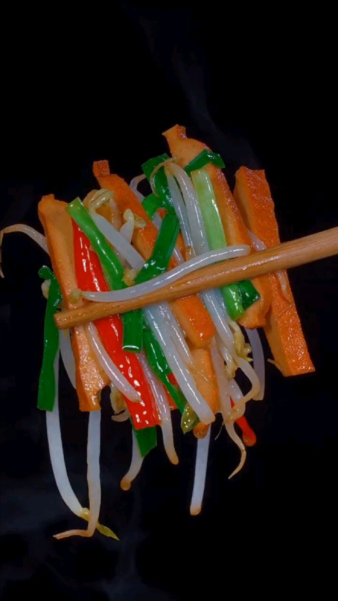 炒豆芽的家常做法