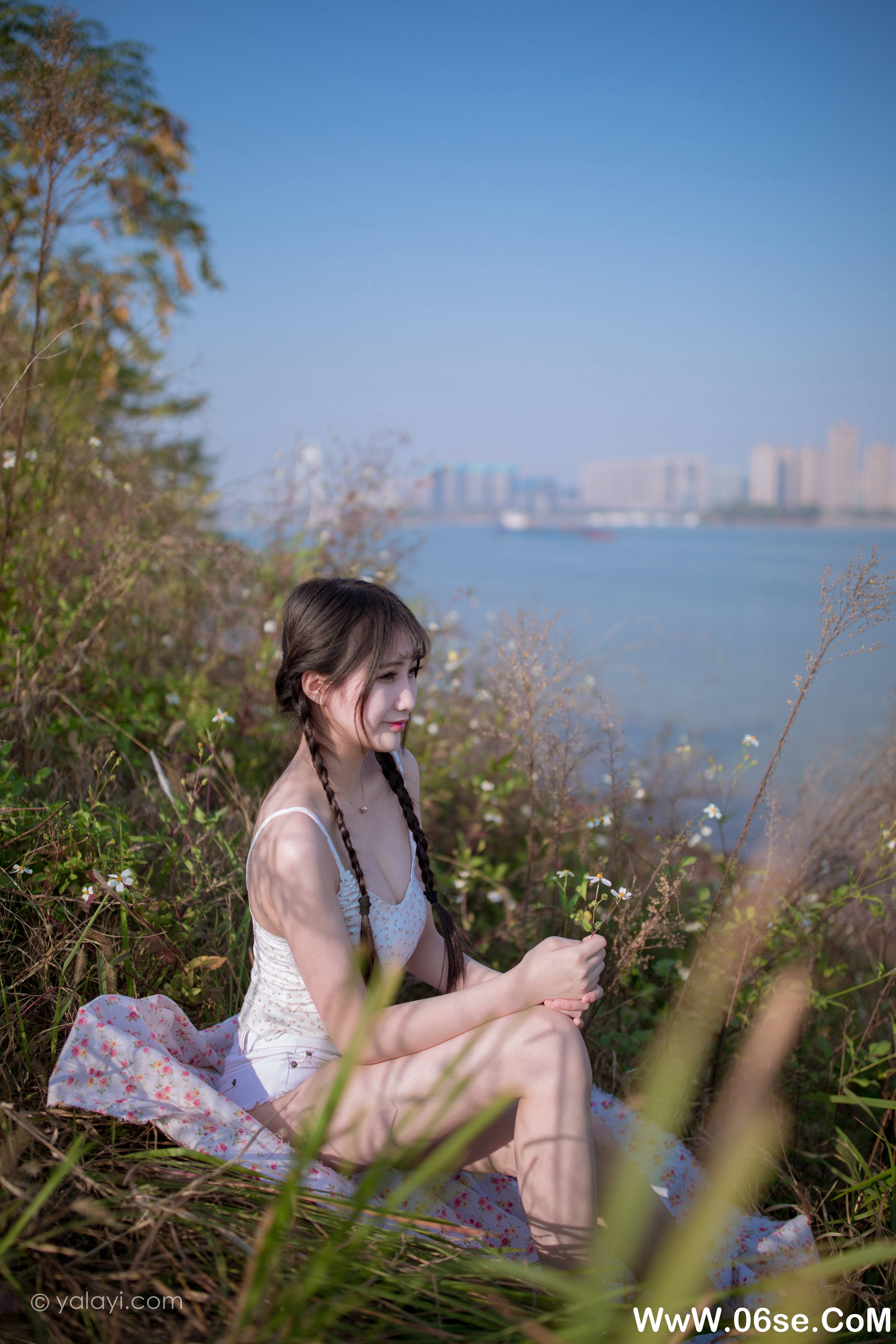 图片[3]-[YALAYI雅拉伊] 2020.12.07 NO.736 瓶儿《去江边》[45P+1P355M]-六色网