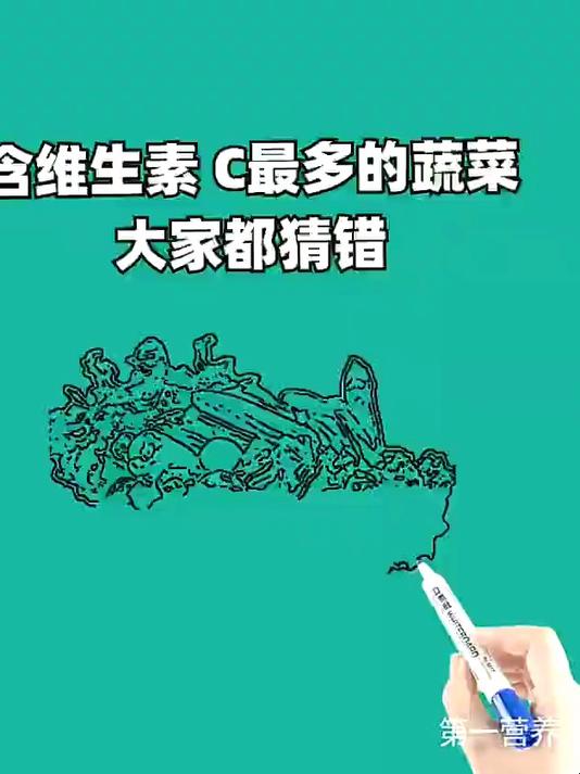 含维生素C最多的水果蔬菜