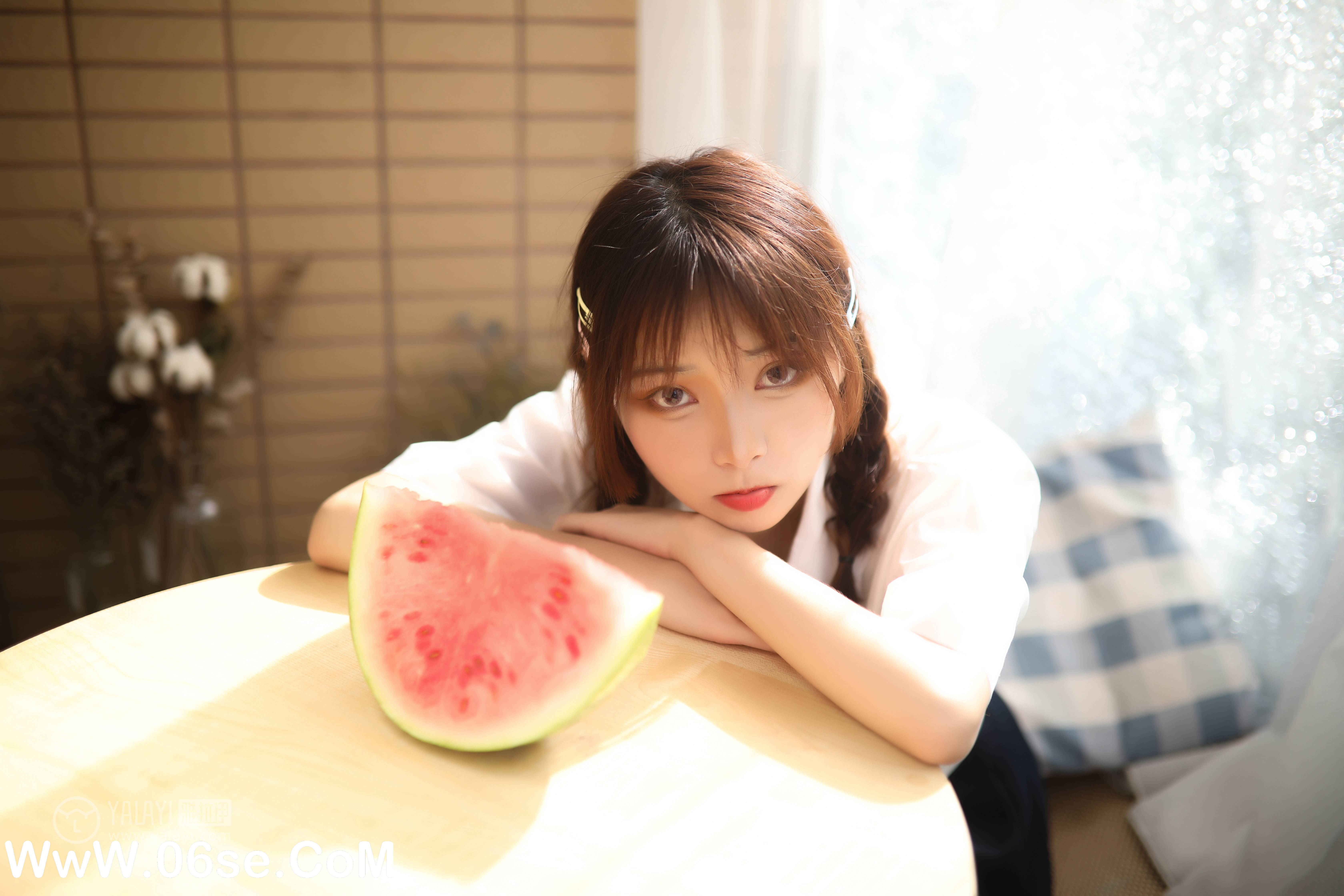 图片[23]-[YALAYI雅拉伊] No.342 与她的夏日恋爱 暄暄-六色网