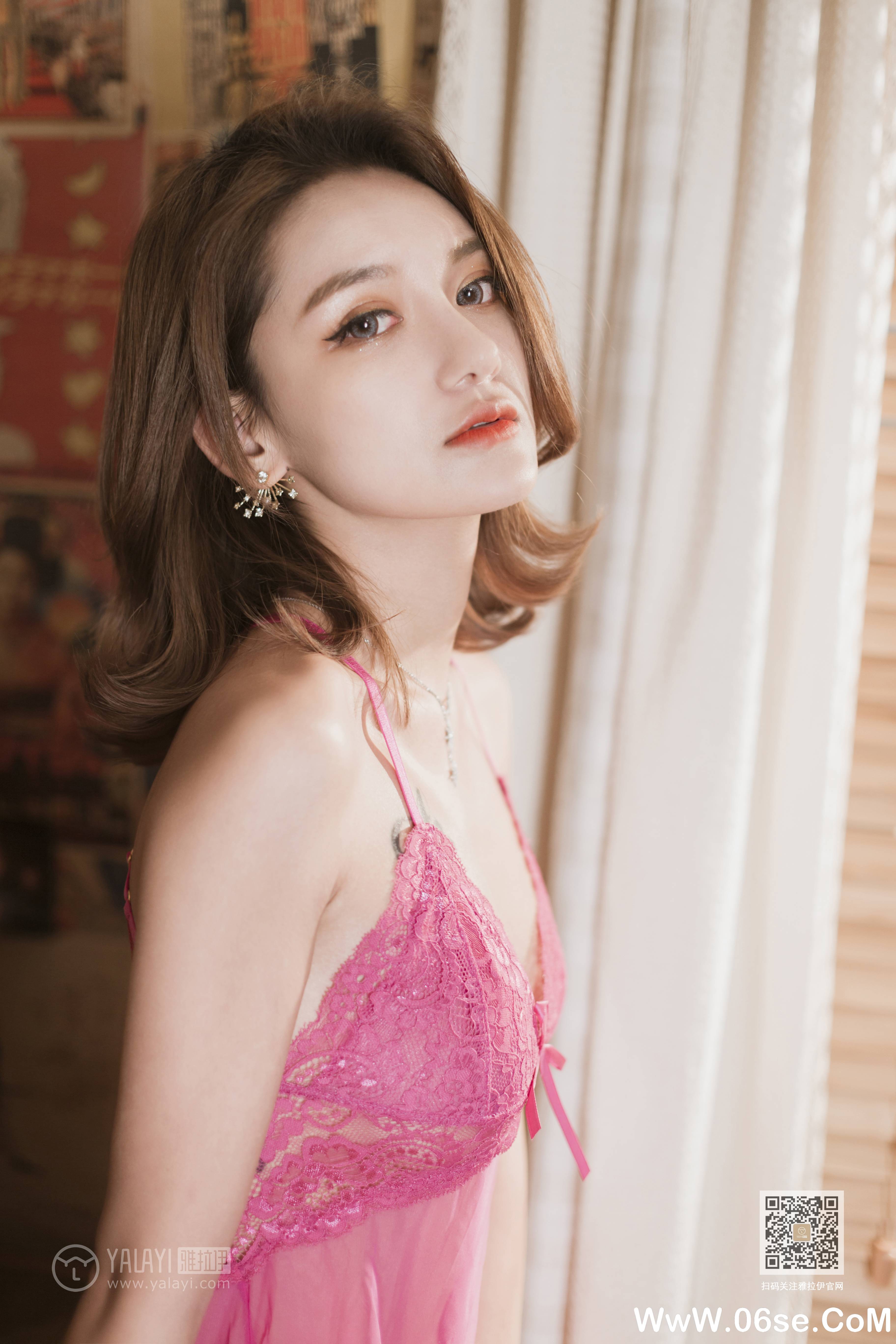图片[42]-[YALAYI雅拉伊] 2020.03.18 NO.577 刘子炀《粉玫瑰》[40P+1P365M]-六色网