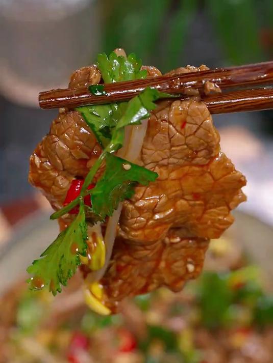 美味下酒的凉拌牛肉