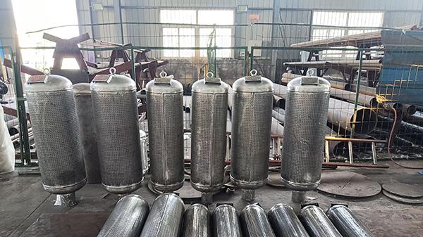 连云港运国环保定制 蒸汽消声器 风机管道消声器 排气管道消声器
