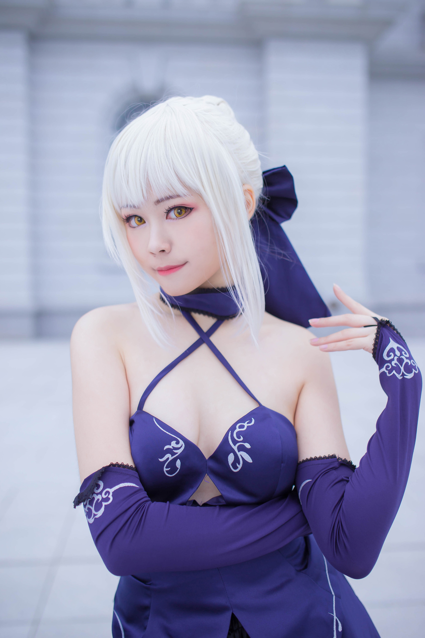 图片[28]-Coser萱-KaYa NO.131 — 黑贞 黑呆毛[32P19M]-六色网