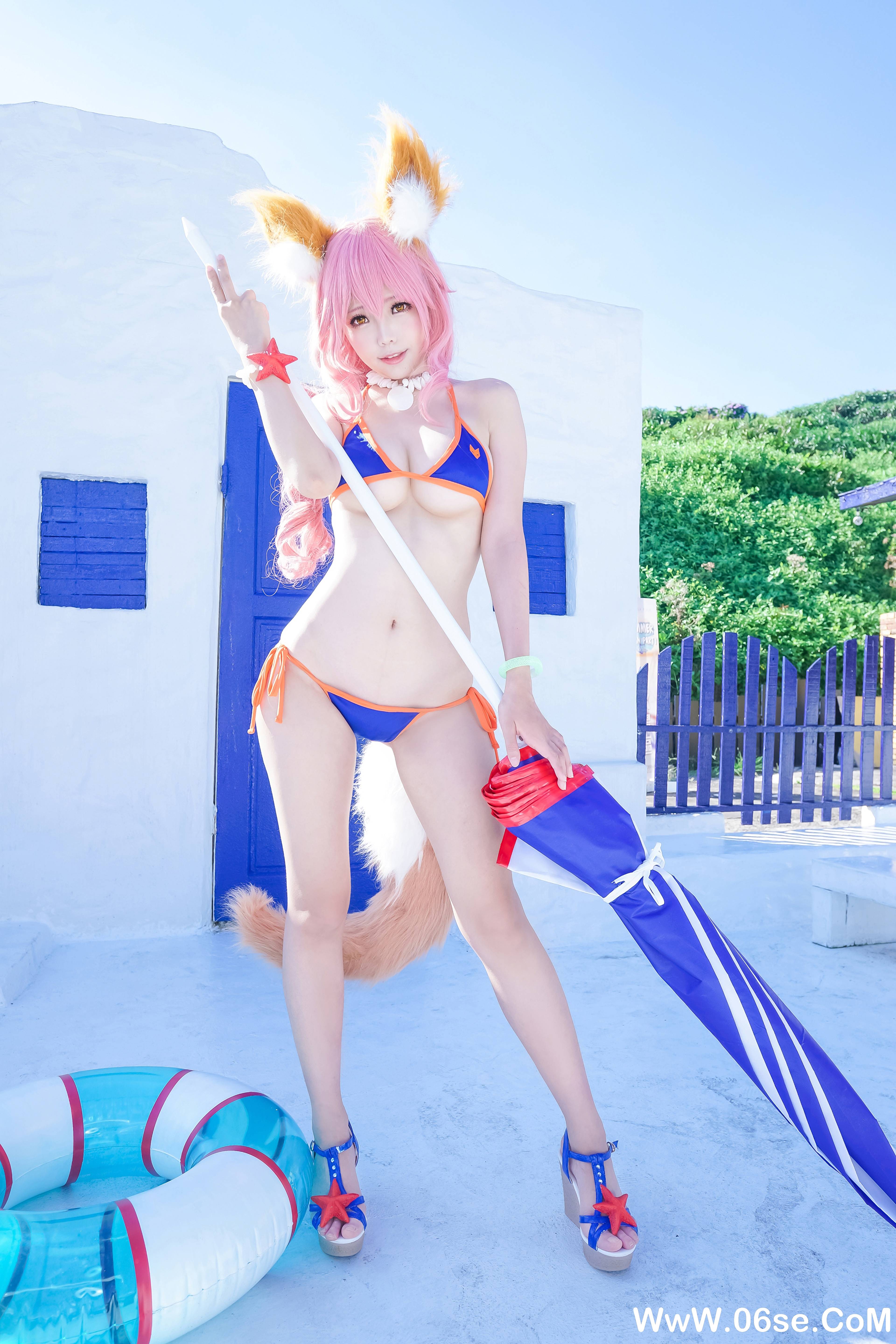 图片[12]-Ely_eee(ElyEE子) NO.049 — 玉藻前泳装[24P78M]-六色网