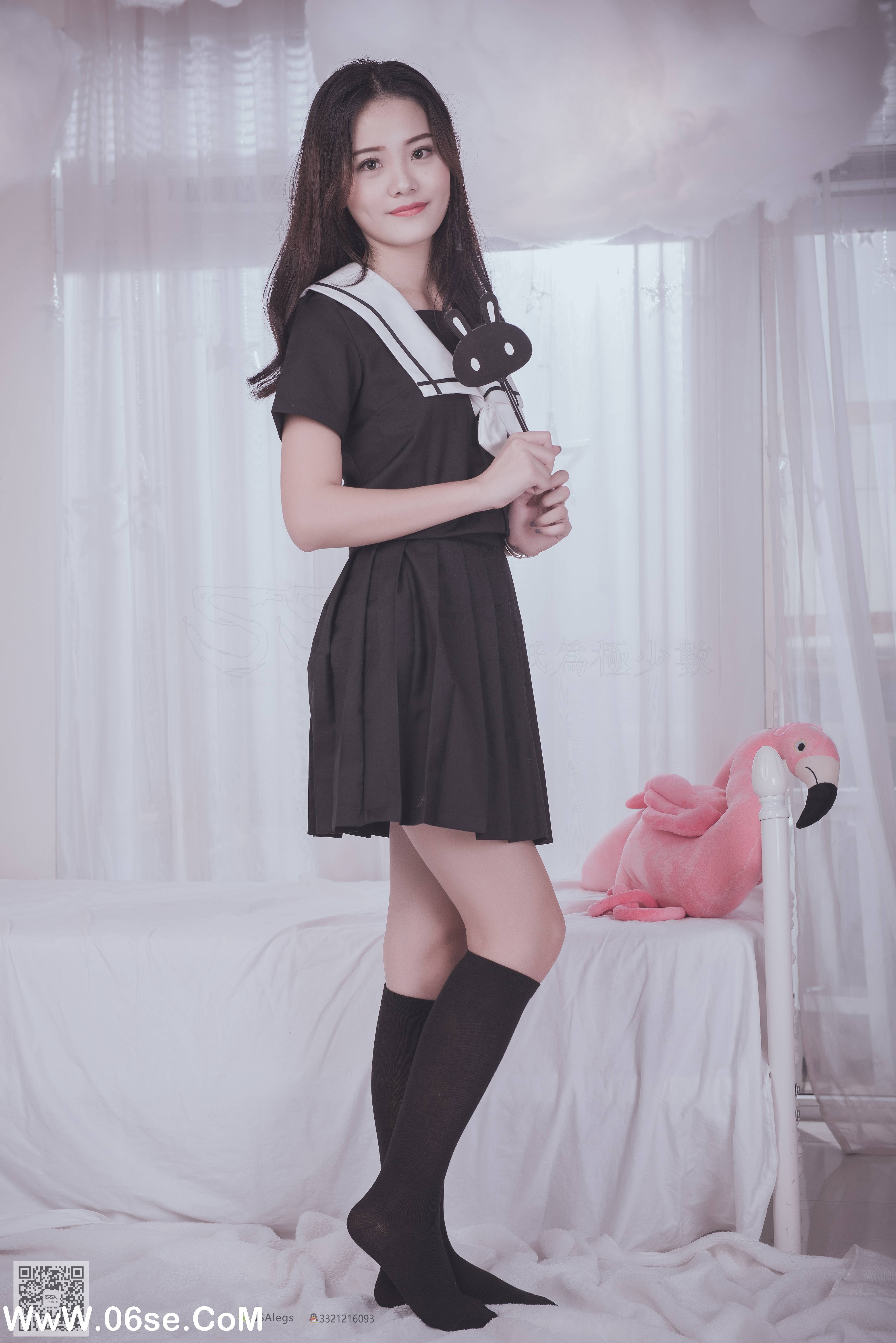 图片[67]-[SSA丝社] NO.028 青青姐妹 姐妹花的JK情[85P928M]-六色网