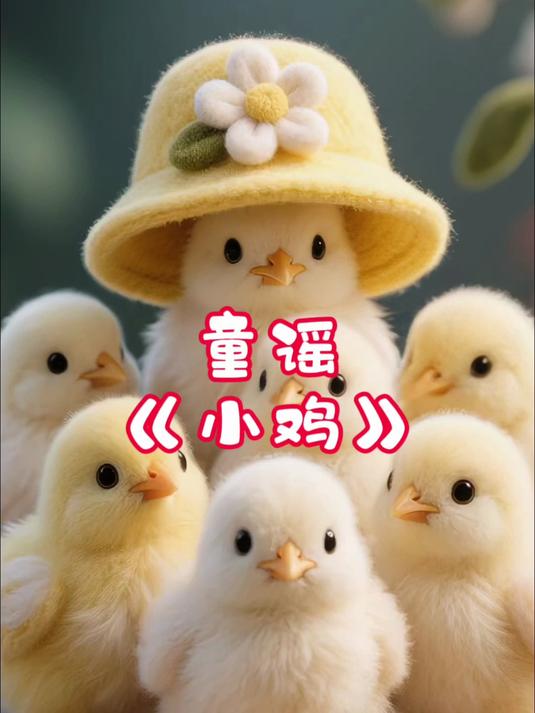 0-9岁早教启蒙童谣《小鸡》