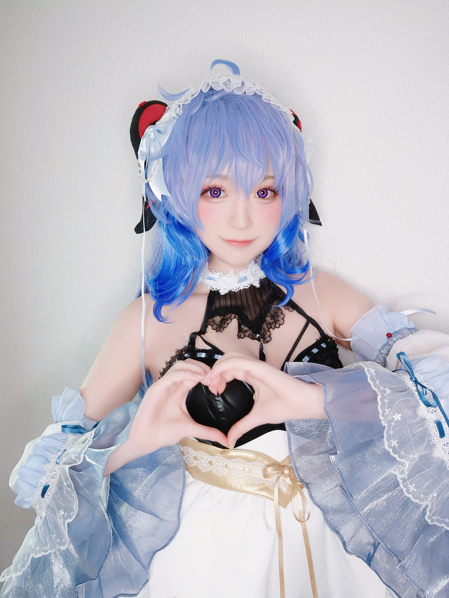 图片[3]-Yuki亭 NO.001 — 甘雨メイド [34P50M]-六色网