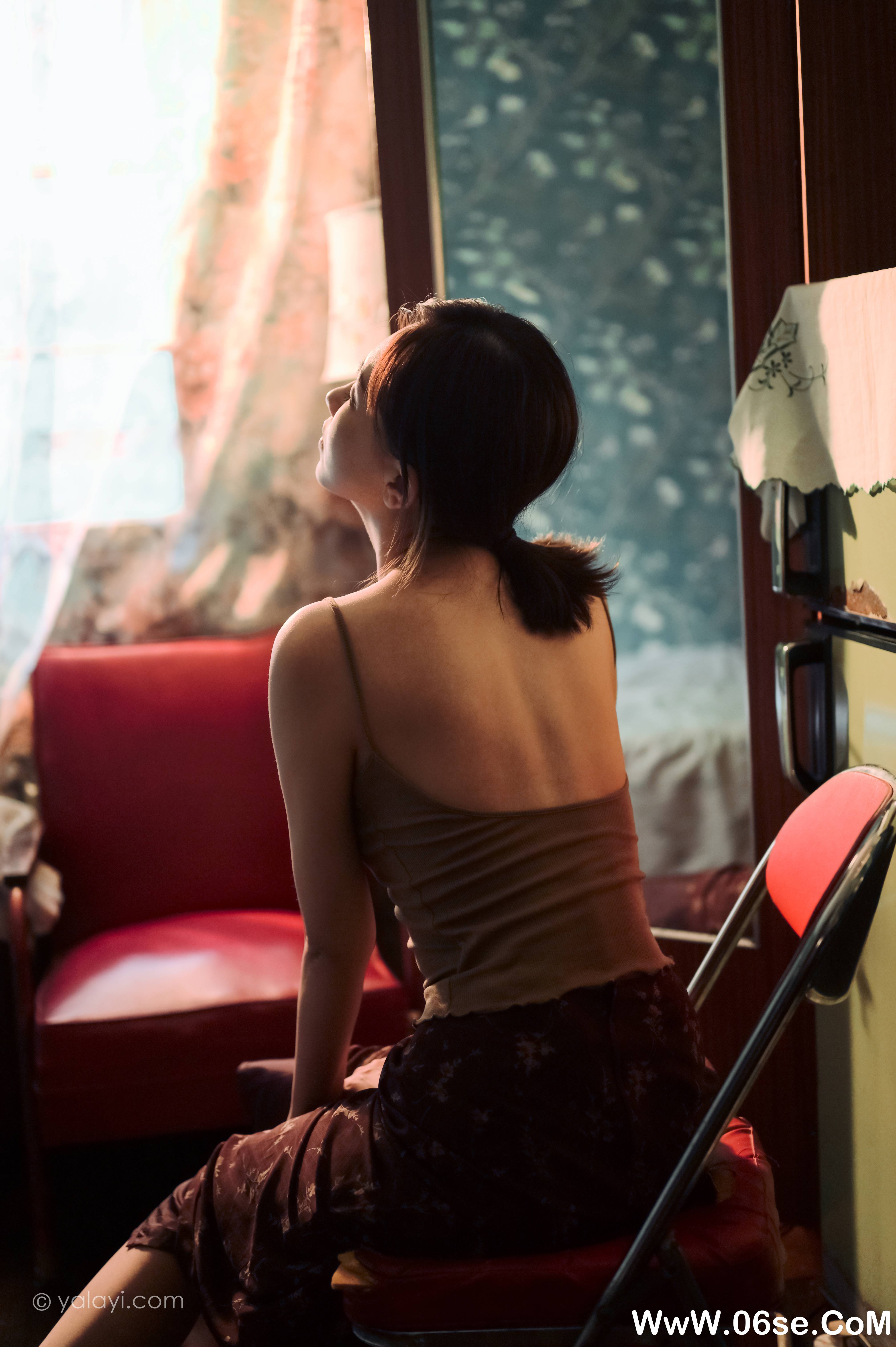 图片[25]-[YALAYI雅拉伊] 2020.08.14 NO.689 妍妍《黯然》[35P+1P513M]-六色网