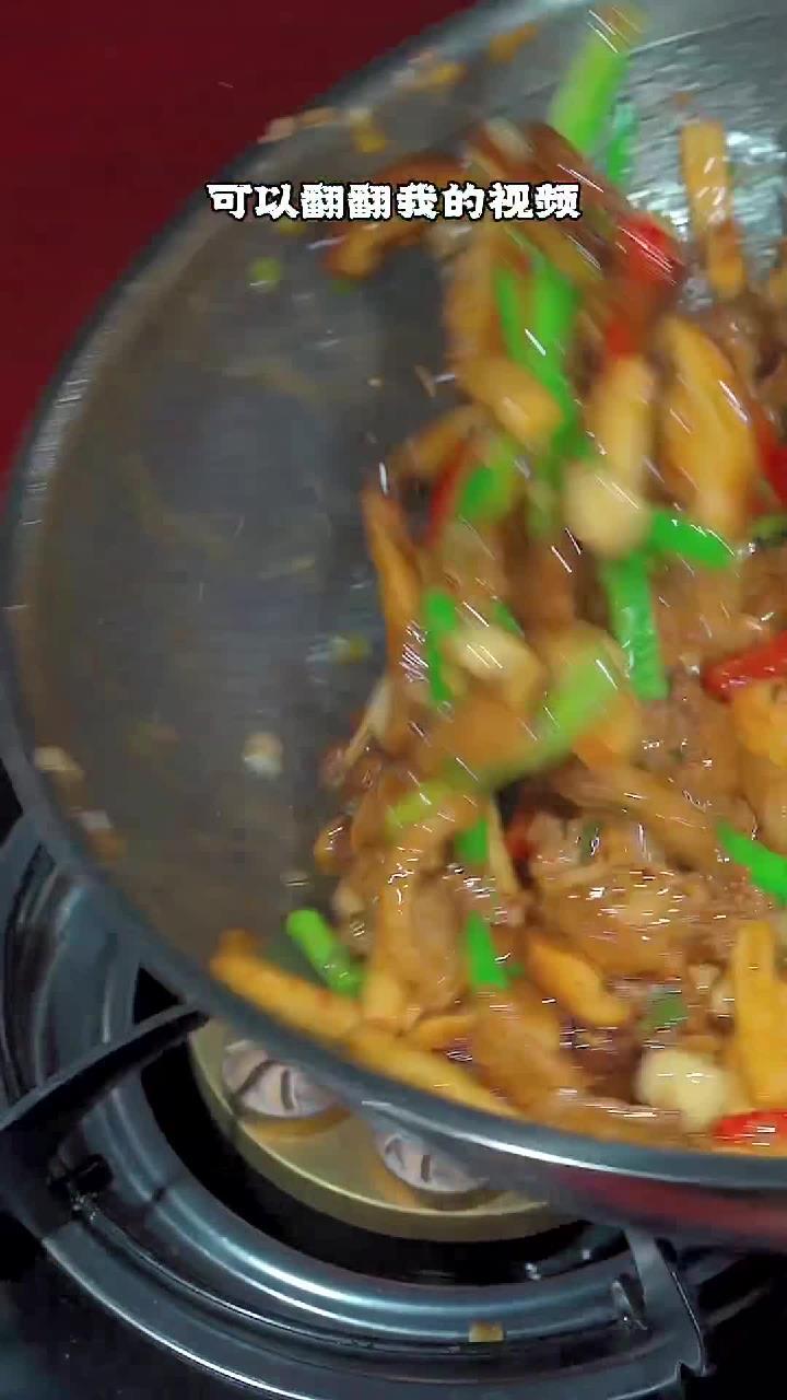 超级下饭的双菇炒肉 双菇炒肉,香菇、白玉菇