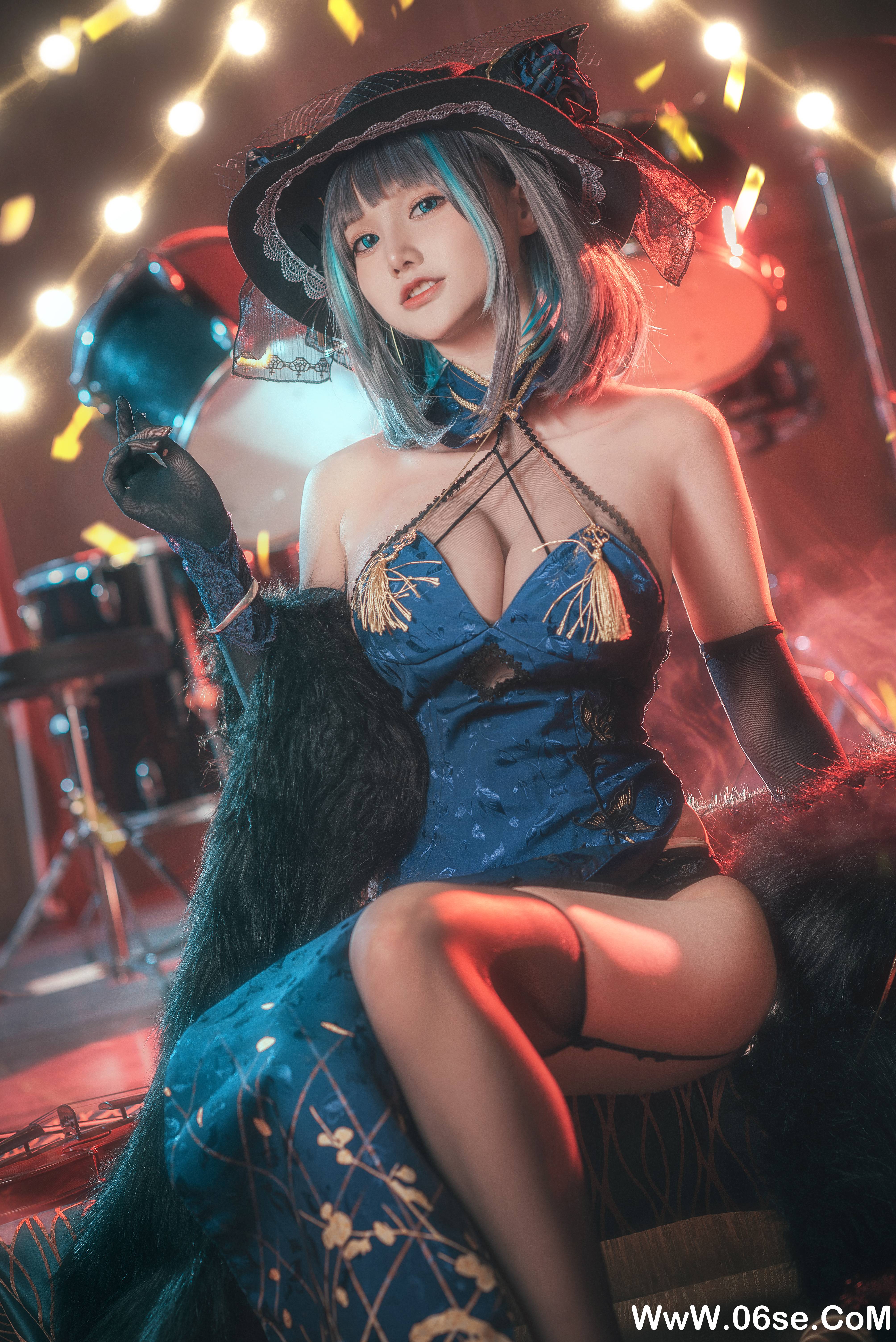 图片[10]-仙九Airi NO.017 — 柴郡旗袍 [22P369M]-六色网