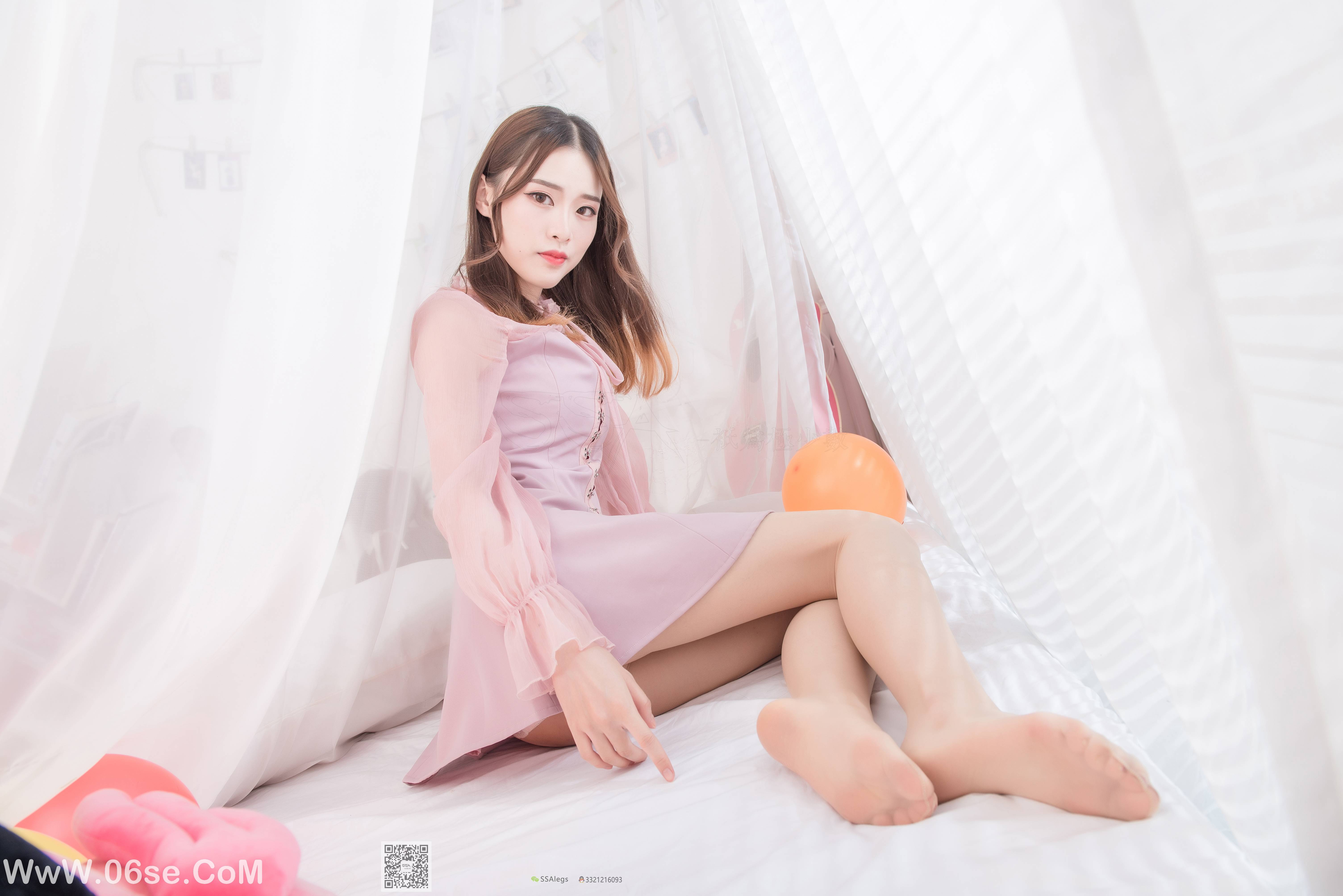 图片[58]-[SSA丝社] NO.027 琪琪 肉色开档丝袜 清纯美女的诱惑[99P887M]-六色网