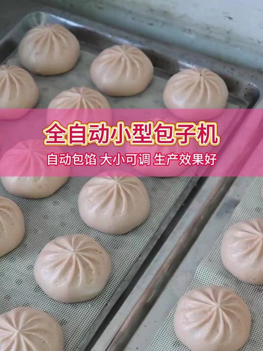 全自动商用包子机,自动生产大小可调,适合包子店、早餐店使用