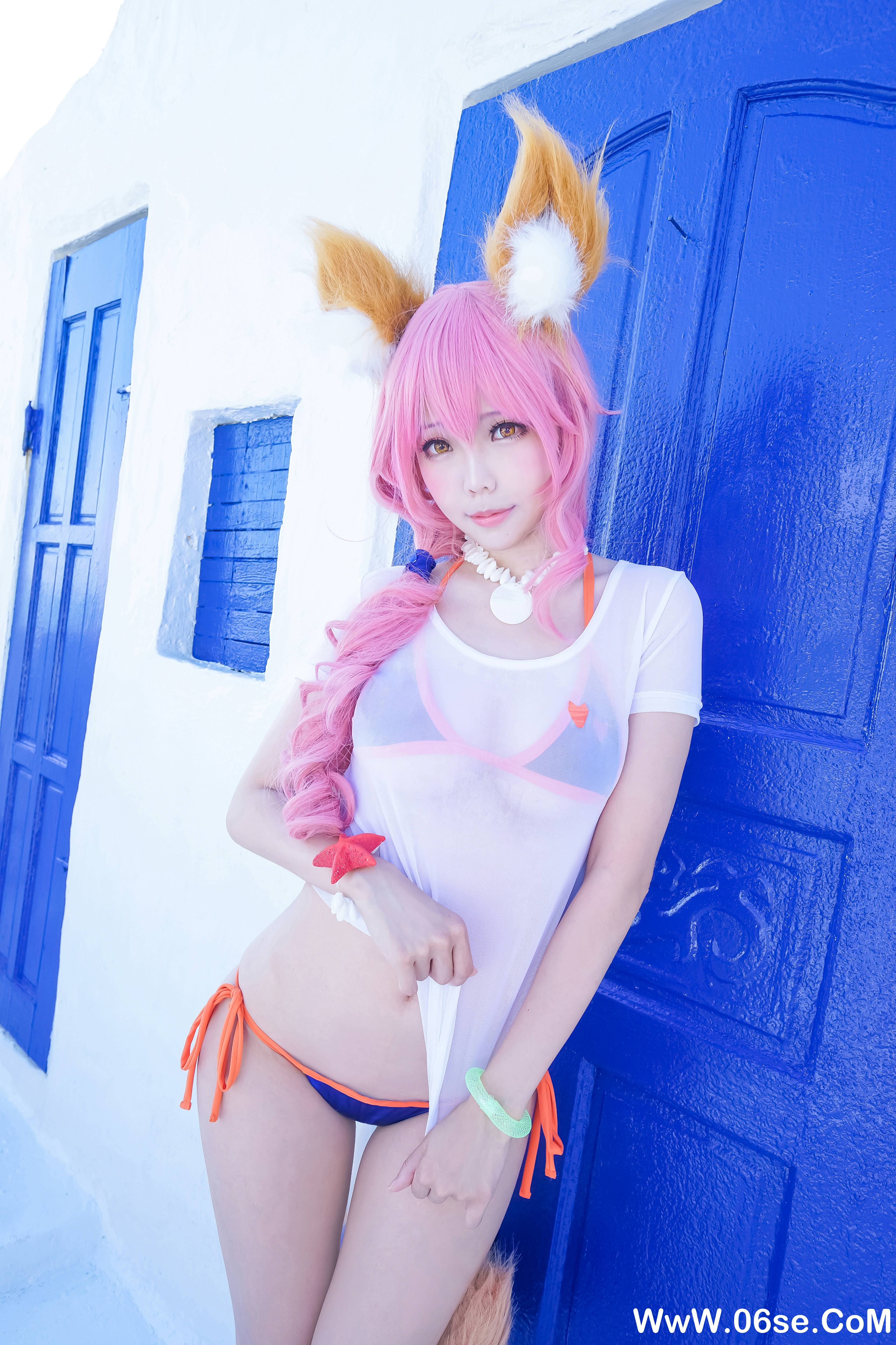 图片[4]-Ely_eee(ElyEE子) NO.049 — 玉藻前泳装[24P78M]-六色网