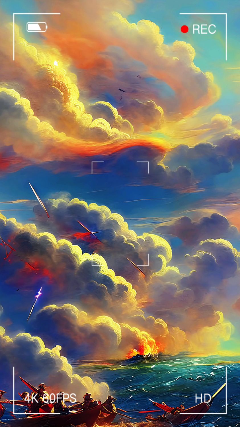 星空精美,壁纸合集,绘画。