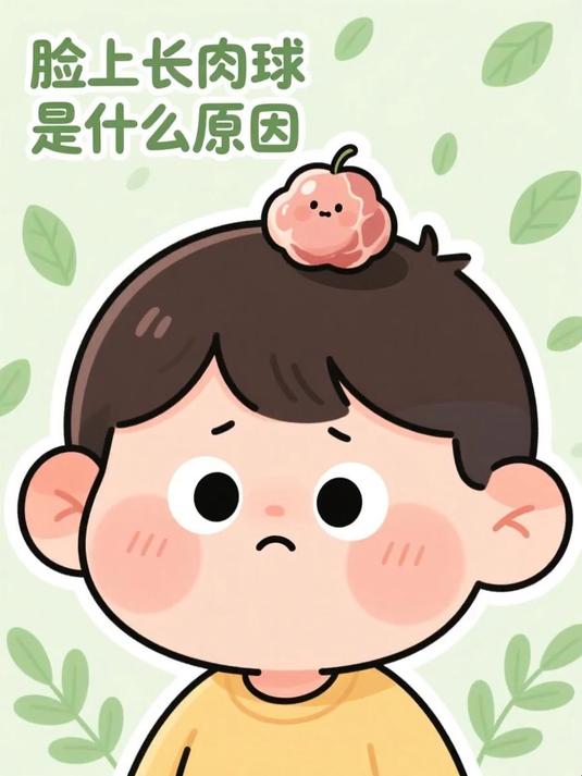 脸上长肉球是什么原因