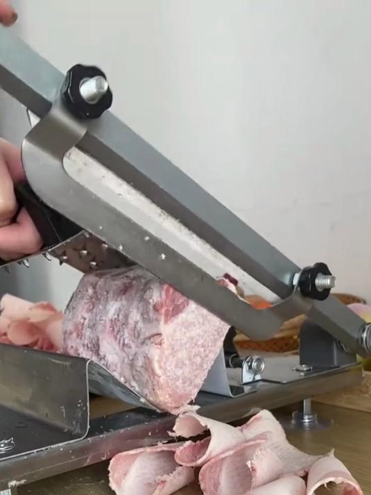 牛羊肉切卷机家用手动小型刨肉机