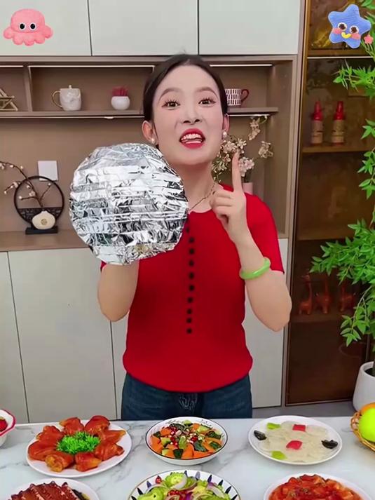 保温菜罩餐桌饭菜保温套家用食品级食物铝箔防尘厨房保鲜冬季隔热