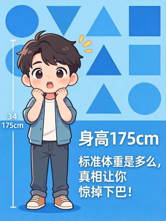 身高175标准体重是多少，真相让你惊掉下巴！