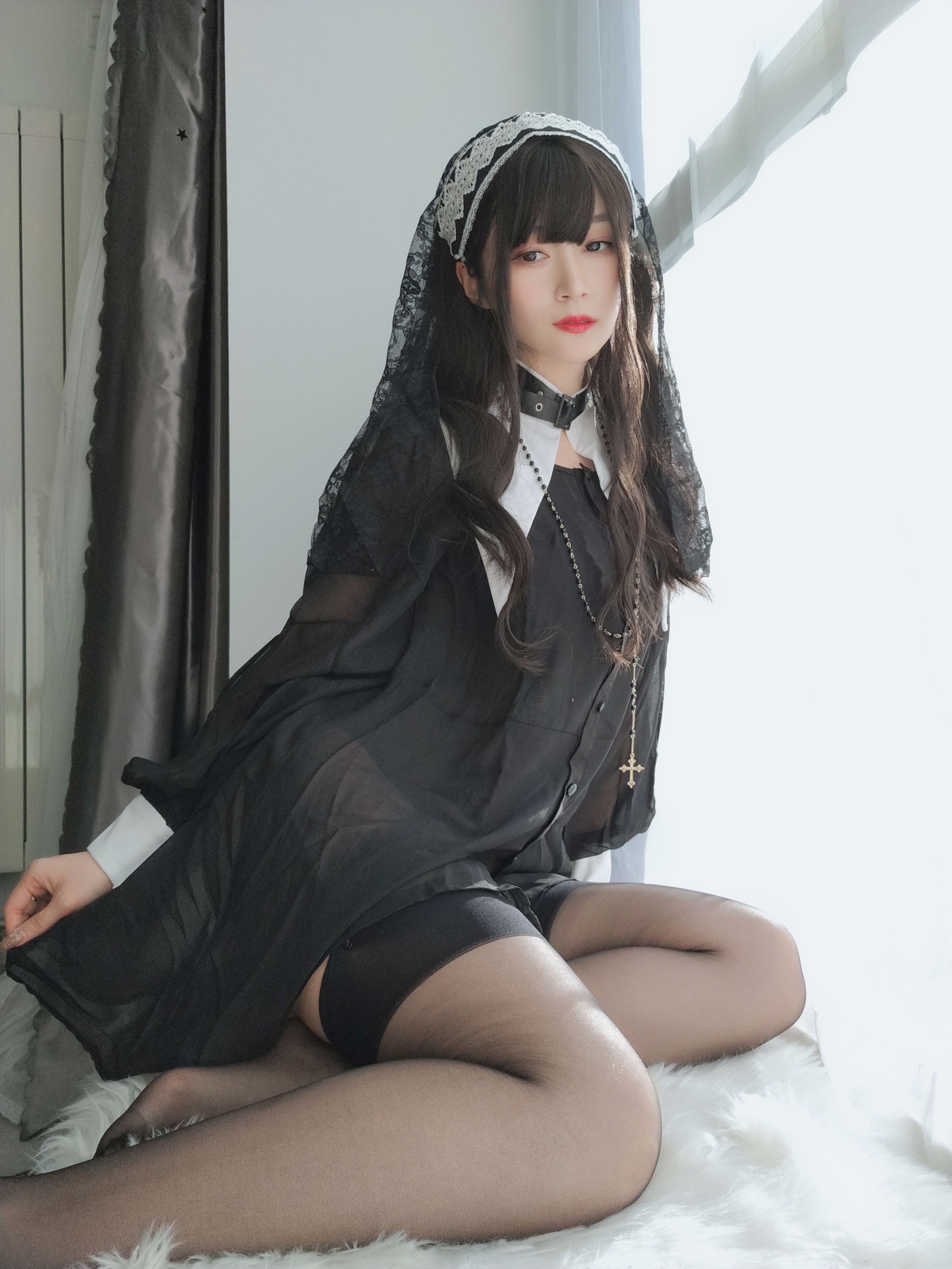 图片[40]-Coser小姐姐白银 NO.044 – 蕾丝修女[86P+7V838M]-六色网