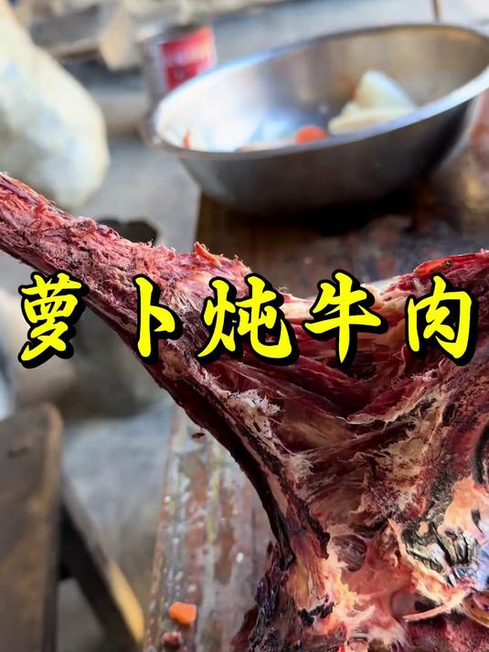 欢迎收看西藏农村小哥的一天今天做萝卜炖牛排骨