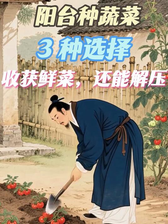 种菜又解闷又锻炼！老人阳台种菜，多吃 3 种菜