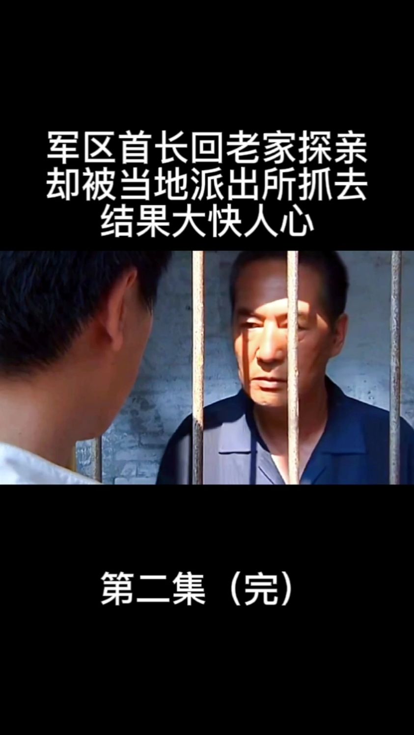 军区首长回老家探亲,却被当地派出所抓去,结果大快人心第二集