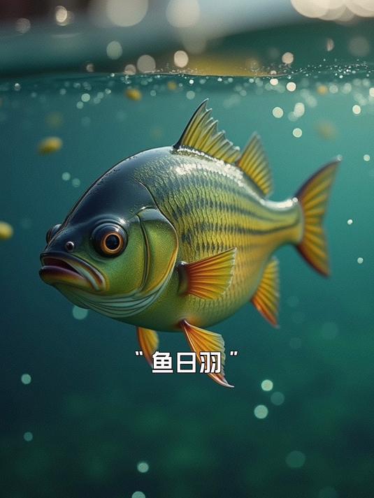 “鱼日羽”放一块儿,这字该咋读